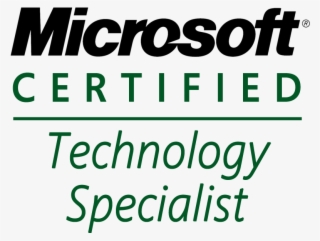 Microsoft Mcts Logo Ideas - Microsoft Certified Technology Specialist Logo #5063411