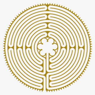 Chartres Cathedral Walking Maze Meditation Others - Classical 11 Circuit Labyrinth #5065497