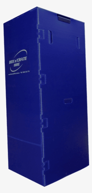 Wardrobe Box Hire Open With Clothes Hanging - Wardrobe #5065706