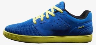 Fox Head Motion Scrub Fresh Schuhe Bmx Blau Gelb Sneaker - Fox 2015 Men's Motion Scrub Fresh Lifestyle Shoe - #5065823
