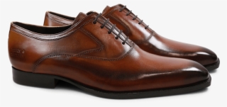 Oxford Shoes Woody 3 Tan Brown Red Washed - Melvin & Hamilton #5065879