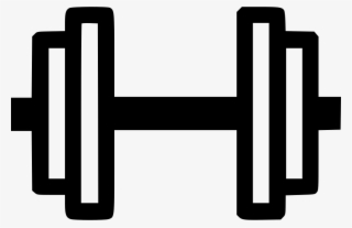 Png File Svg - Dumbbell Clip Png #5066663