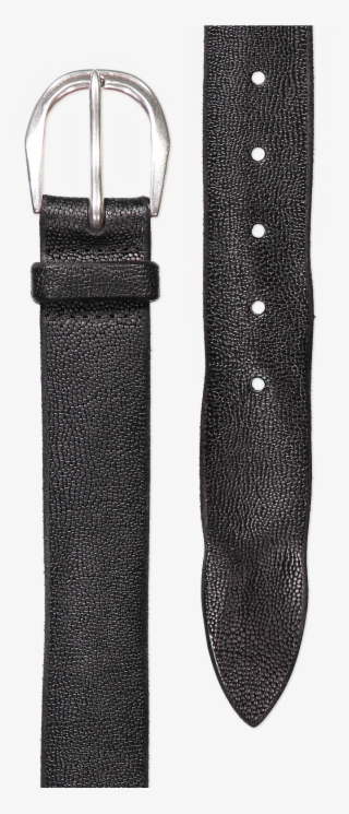 Frog Belt Pebble Leather Nero - Strap #5067079
