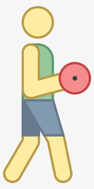 Curls With Dumbbells Icon - Dumbbell #5067082