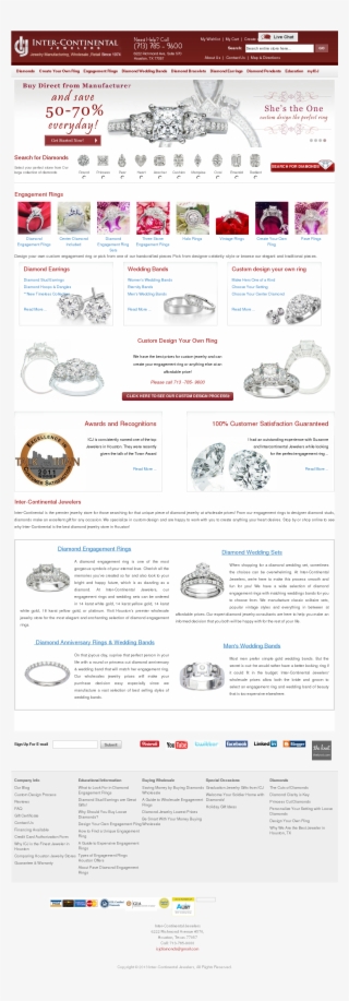 Inter-continental Jewelers Competitors, Revenue And - Talk Of The Town #5067695