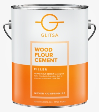 Glitsa Wood Flour Cement - Glitsa Hardener For Gallon #5068550