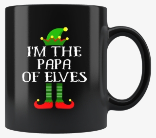 Im The Papa Of Elves Family Matching Elf Outfits Pj - Mug #5069586