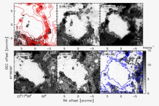 Integrated Intensity Maps Of The Ring Region In Jcmt - Figure-four #5069769