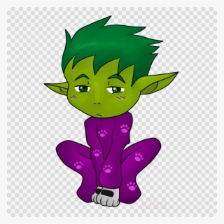 Download Sleepy Beast Boy Clipart Beast Boy Raven Starfire - Beast Boy #5069859