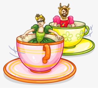 Teacup Ride - Tea Cup Ride Clipart #5070941