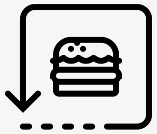 Fast Food Drive Thru Icon - Fast Food #5071987