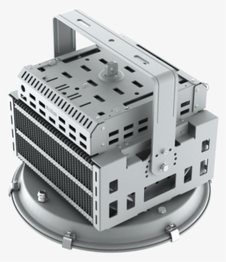 500w In Silver Side View - Floodlight #5072981