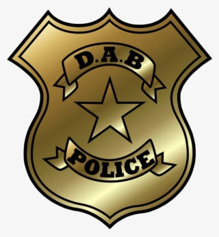 Dab Police Symbol Png Jpg Royalty Free Download - Throw Pillow #5072983