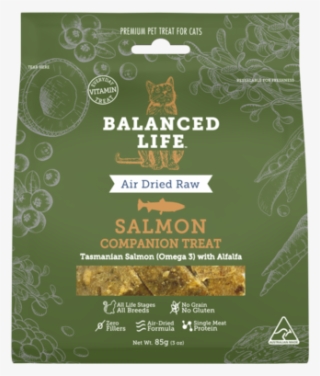 Balanced Life Companion Treats Salmon For Cats 85g #5073125