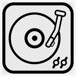 Record Player Icon Transparent Clipart Phonograph - Icon #5073215