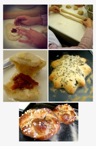 Filled Calzone And A Tear And Share Loaf Coated With - Focaccia #5074188