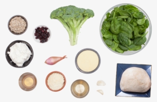 Broccoli & Ricotta Calzones With Spinach Salad - Ricotta Spinach Salad Recipe #5074661