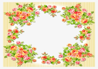 Para Salvar As Molduras, Clique Com O Boto Direito, - Molduras Florais Em Png #5076211