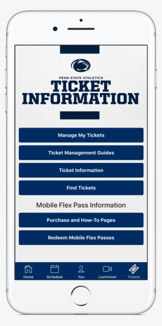 Go To The Penn State Athletics App On Your Iphone Or #5077422