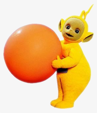 yellow teletubby doll