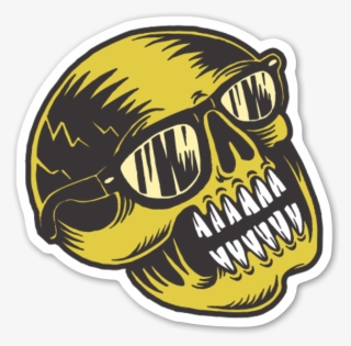 Sunny Skull Sticker - Calavera #5079597