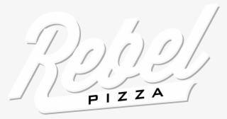Simplified Logo White Png - Rebel Pizza #5079710