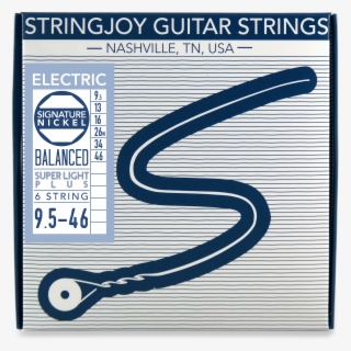 Stringjoy Balanced Super Light Plus Gauge Nickel Wound - String #5082025