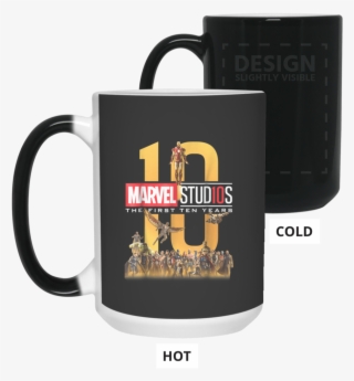 Marvel Studios First Ten Years Full Cast Graphic Color - Marvel Studios 10 Years T Shirt #5082227