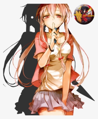 Mirai Nikki, Yuno Gasai, Character Illustration, Anime - Anime Girl Pretty Little Psycho #5083404