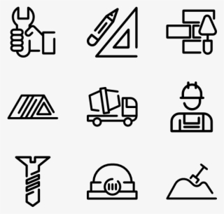 Construction Line Craft - Png Construction Line Icons #5084221