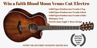 Win A Faith Blood Moon Venus Guitar Worth £929 With #5084586