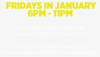 Fridays In January, 6pm - San Diego #5084895