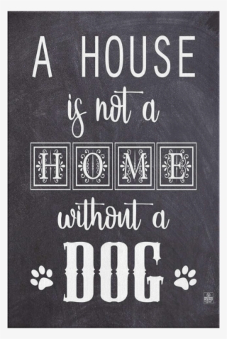 A House Is Not A Home Canvas Wall Art - Poster #5085377