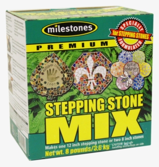 Pour The Cement In Until Level With The Top Of The - Midwest Products Stepping Stone Mix 8lb Box - #5086068