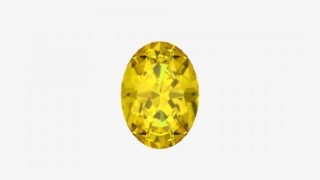 Yellow Sapphire Png Image Background - Diamond #5087164