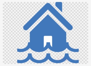 Flood Hazard Icon Clipart Flood Computer Icons Clip - Global Warming Environmental Png #5087414