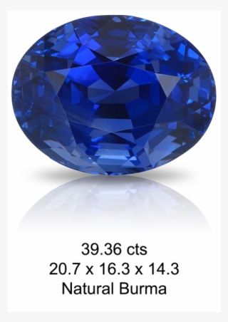Burma No Heat Sapphire - Diamond #5087664