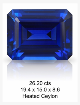 26 Carat Sapphire - Diamond #5087736