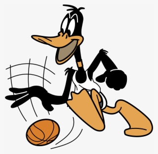 Warner Bros Logo Png Transparent - Daffy Duck Basketball #5087856