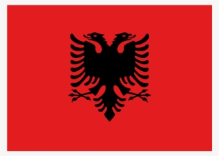 Download Svg Download Png - Albanian Flag #5088139