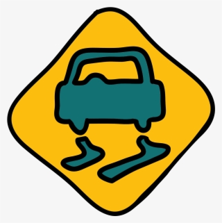 Slippery Road Icon - Design #5090555