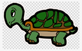 Cartoon Tortoise Png Clipart Turtle The Tortoise And - Turtle Moving Slowly Clip Art #5091225