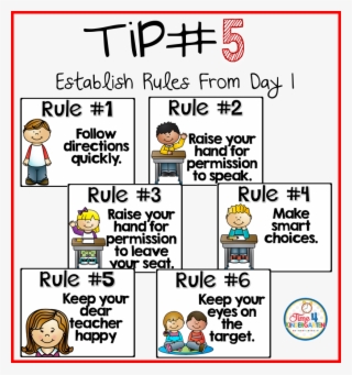 Don't Be Afraid To Establish Rules And Boundaries From - Teacher #5091352