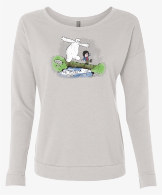 Baymax And Hiro French Terry Scoop - Long-sleeved T-shirt #5091888