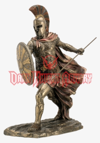 Achilles With Spear And Shield Statue - Achilles With Spear & Shield Statue #5091952