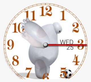 Baymax For Moto Facerepo Png Baymax Clock - Decoupage Laminas Para Reloj Vintage #5092508