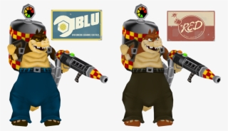 Dingodile Skin For Pyro Team Fortress Requests Png - Dingodile Tf2 #5093056