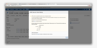Admin Click Create - One Time Password Text #5094551