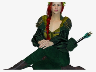 Fantasy Girl Clipart Png - Elf #5096750