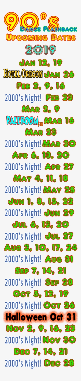 90's Dance Flashback Is A Music Video Dance Night - 90's Dance Flashback #5096897